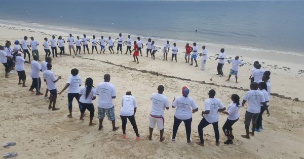 Beach Team Building Activities in Kenya