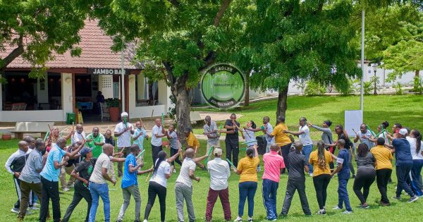 Team Building for Large Groups in Kenya